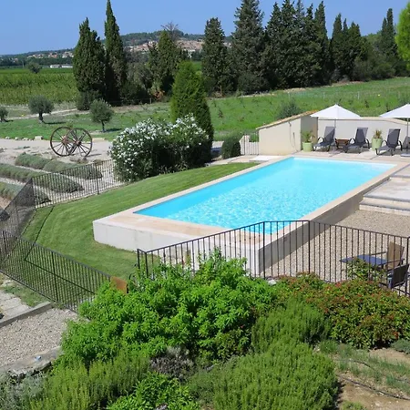 Maison Chenet - Les Entre Vigne Et Garrigue - Teritoria Bed and breakfast Pujaut